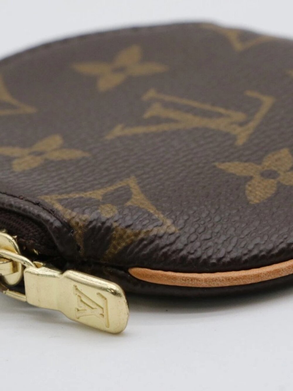 Louis Vuitton Monogram Round Coin Purse Wallet - Brown - Picture 10 of 16